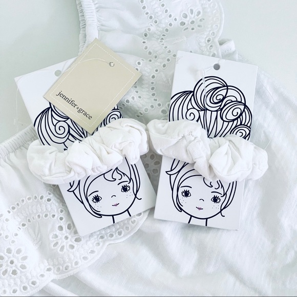 Eyelet Ruffle Neck Top Girl - Picture 2 of 11